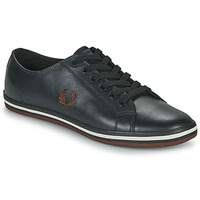 Zapatos Hombre Zapatillas bajas Fred Perry KINGSTON LEATHER Negro