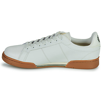 Fred Perry B722 LEATHER Blanco / Marrón