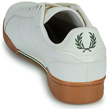 Fred Perry B722 LEATHER Blanco / Marrón