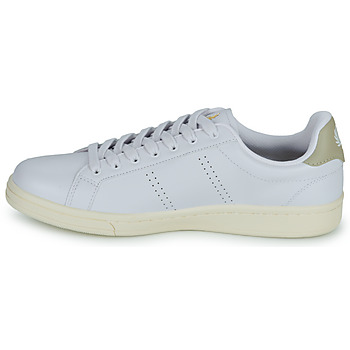 Fred Perry B721 LEATHER Blanco