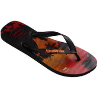 Zapatos Hombre Chanclas Havaianas HYPE Naranja / Negro