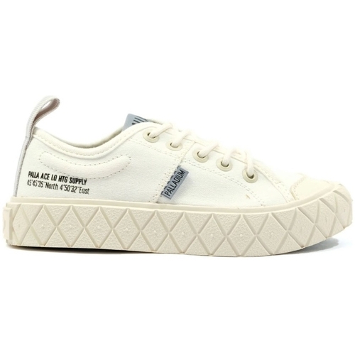 Zapatos Niños Deportivas Moda Palladium Kids Ace Lo Supply - Star White Blanco