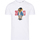 textil Hombre Camisetas manga corta Ballin Est. 2013 Skater Bear Tee Blanco