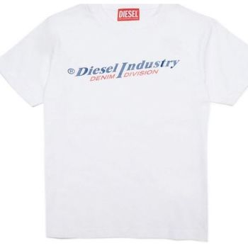 textil Niños Tops y Camisetas Diesel J001132 00YI9 TDIEGORIND-K100 Blanco