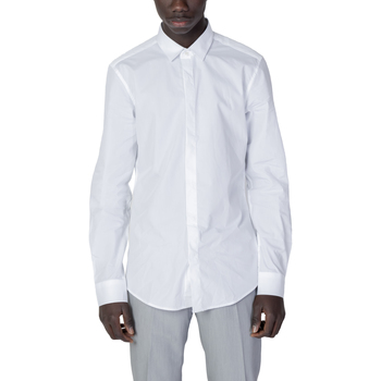 textil Hombre Camisas manga larga Antony Morato MMSL00691-FA400078 Blanco