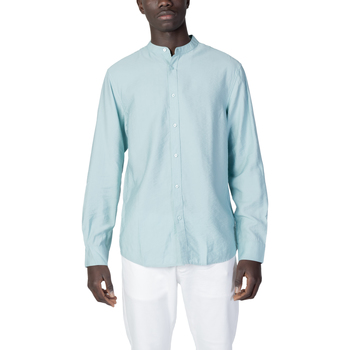 textil Hombre Camisas manga larga Antony Morato MMSL00701-FA400082 Verde