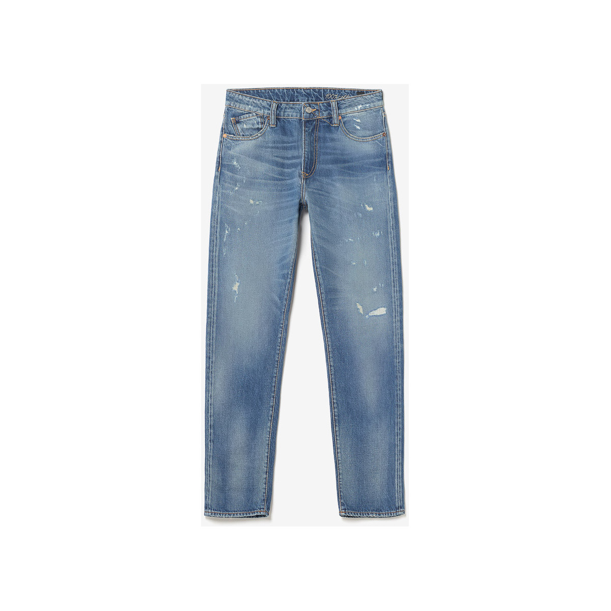 textil Hombre Vaqueros Le Temps des Cerises Jeans regular 700/20, largo 34 Azul