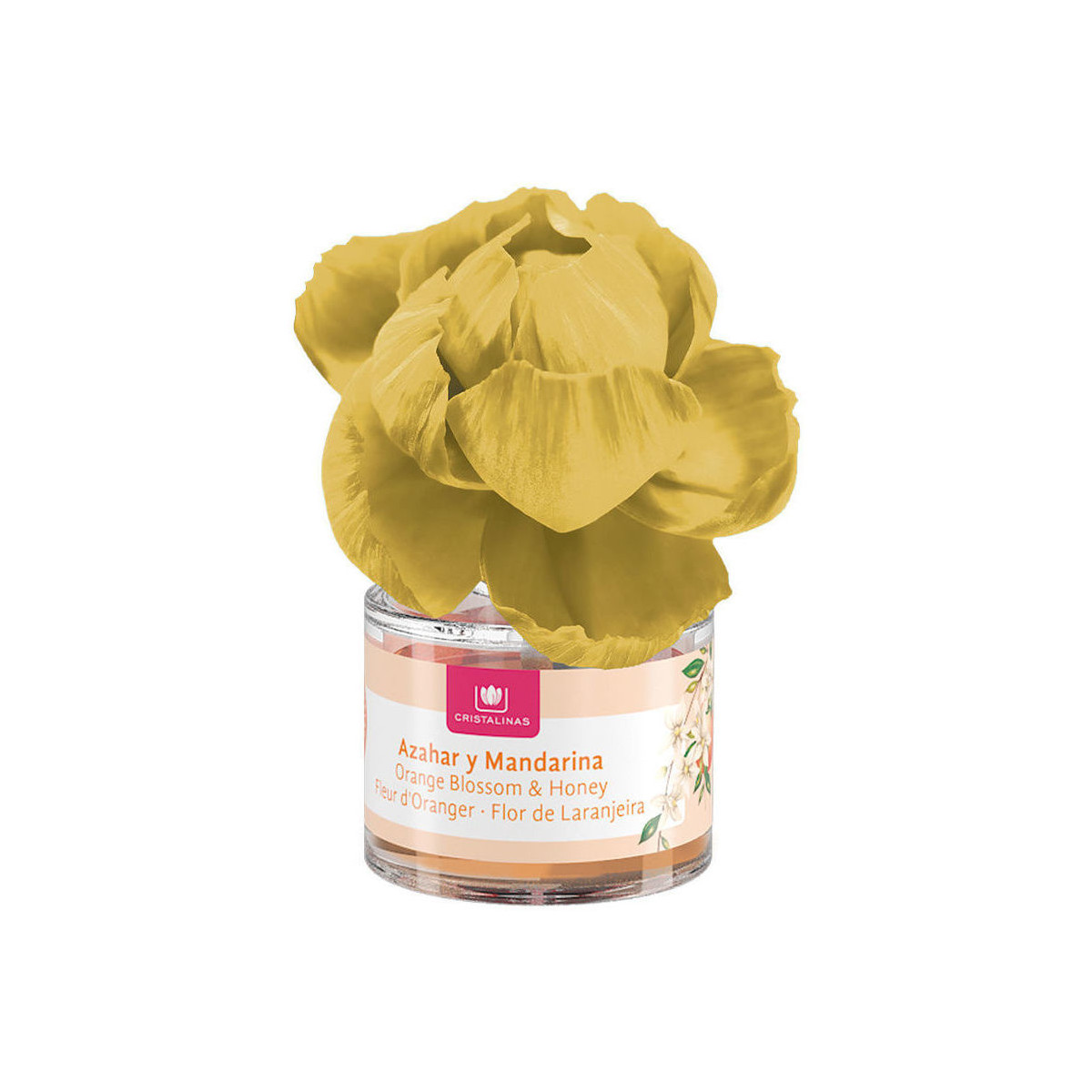 Casa Velas / difusor Cristalinas Flor Perfumada Ambientador 0% azahar Y Mandarina 