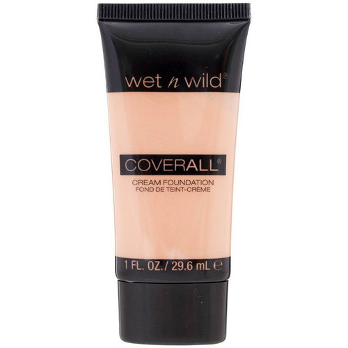 Belleza Mujer Base de maquillaje Wet N Wild Coverall Cream Foundation - 818 Light/Medium - 818 Light/Medium Beige