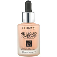 Belleza Mujer Base de maquillaje Catrice HD Coverage Liquid Foundation - 20 Rose Beige - 20 Rose Beige Beige