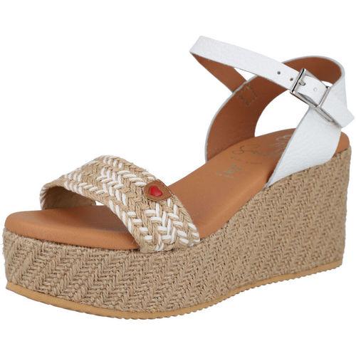 Zapatos Mujer Sandalias Oh My Sandals MD5255A Blanco