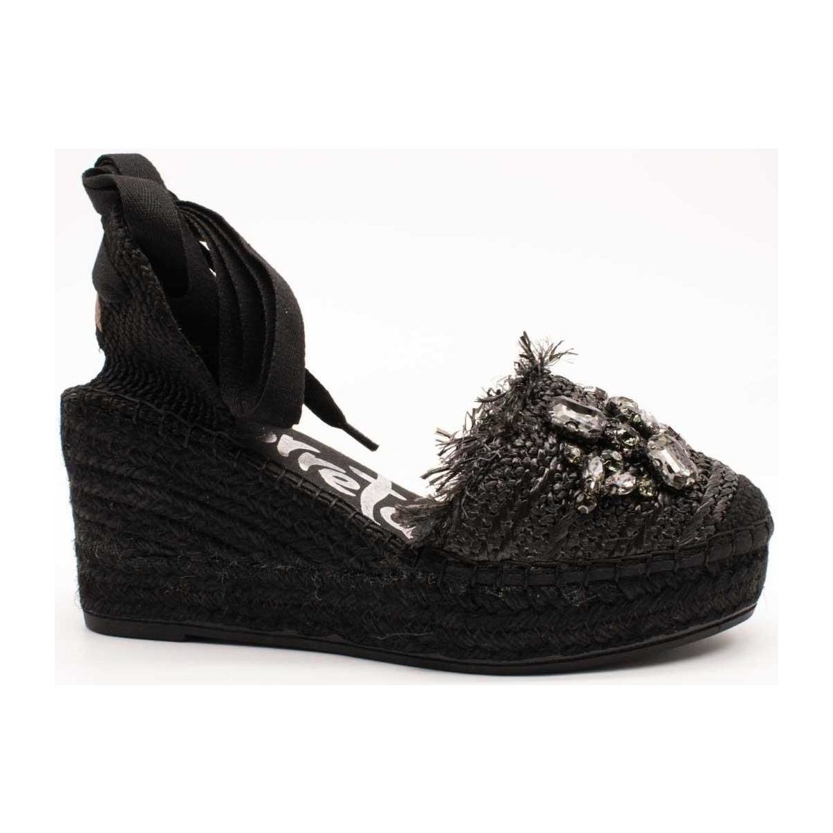 Zapatos Mujer Alpargatas Vidorreta 06700C1T5N Negro Negro