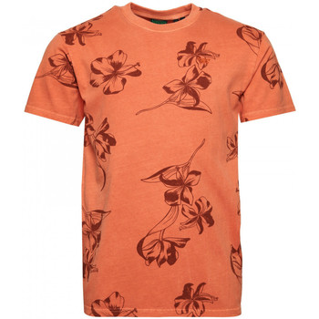 textil Hombre Tops y Camisetas Superdry Vintage od printed Naranja