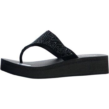 Zapatos Mujer Sandalias Skechers 208262 Negro