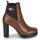 Zapatos Mujer Botines Tommy Jeans Essentials High Heel Boot Marrón