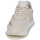 Zapatos Mujer Zapatillas bajas Tommy Hilfiger CORP WEBBING RUNNER GOLD Beige / Blanco