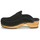 Zapatos Mujer Zuecos (Clogs) Sanita LILLEN Negro / Marrón