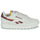 Zapatos Zapatillas bajas Reebok Classic CLASSIC LEATHER Blanco / Burdeo / Amarillo