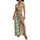 textil Mujer Faldas Lisca Indonesia falda larga de verano Verde