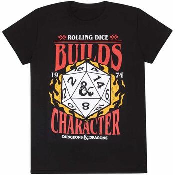 textil Camisetas manga larga Dungeons & Dragons  Negro