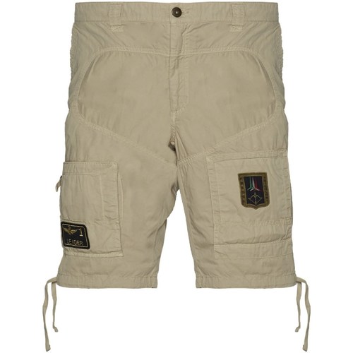 textil Hombre Shorts / Bermudas Aeronautica Militare 231BE041CT1122 Beige