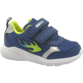 Zapatos Niños Zapatillas bajas Geox GEO-E23-B354UC-JL-b Azul