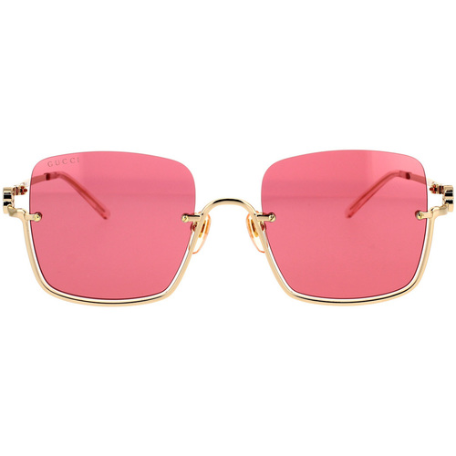 Relojes & Joyas Mujer Gafas de sol Gucci Occhiali da Sole  GG1279S 003 Oro
