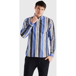 textil Hombre Camisas manga larga Tommy Hilfiger MW0MW29110 Azul