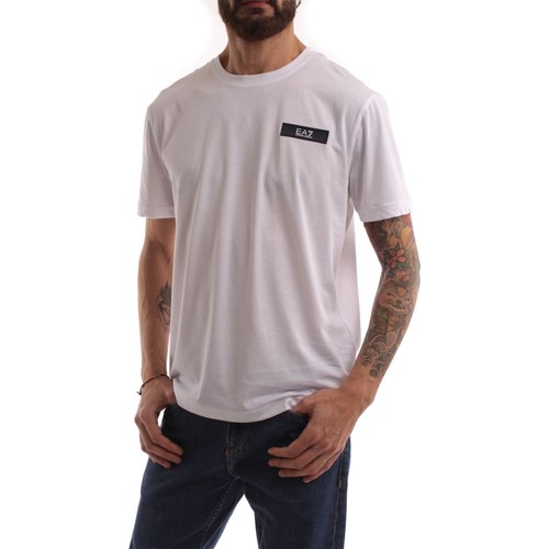 textil Hombre Camisetas manga corta Emporio Armani EA7 3RPT29 Blanco