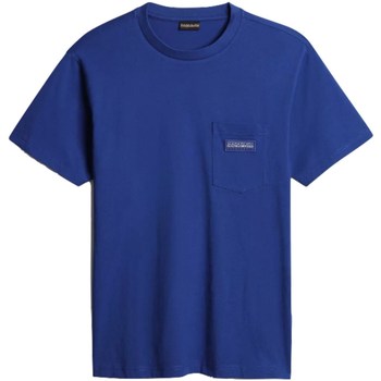 textil Hombre Camisetas manga corta Napapijri NP0A4GBP Azul