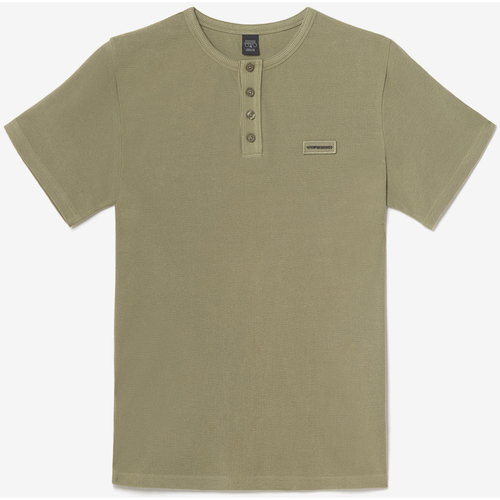 textil Hombre Tops y Camisetas Le Temps des Cerises Camiseta TALEM Verde