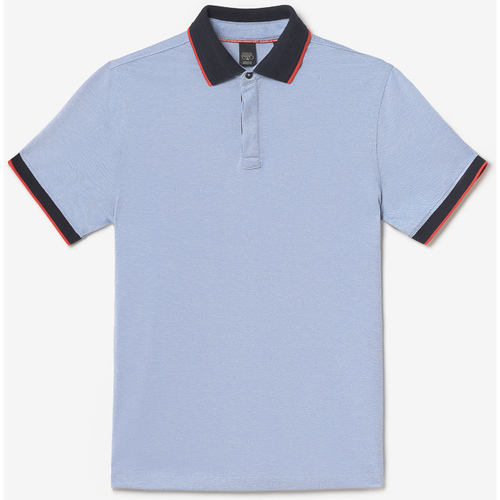 textil Hombre Tops y Camisetas Le Temps des Cerises Polo ORIAS Azul