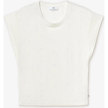 textil Mujer Tops y Camisetas Le Temps des Cerises Camiseta OVERS Blanco