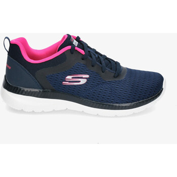 Zapatos Mujer Deportivas Moda Skechers 12607 Azul