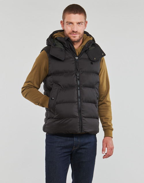 Chaqueta G-Whistler Padded Hooded | Negro | G-Star RAW® ES