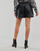 textil Mujer Shorts / Bermudas Vila VIPEN RW COATED SHORTS Negro