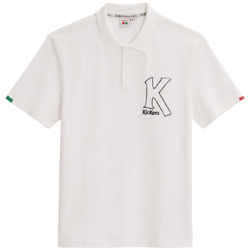 textil Tops y Camisetas Kickers Big K Poloshirt Beige