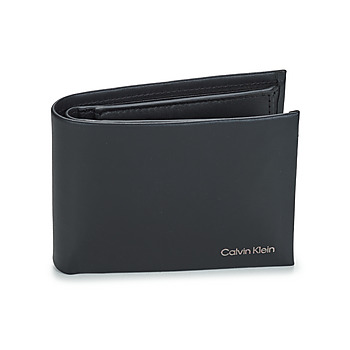 Bolsos Hombre Cartera Calvin Klein Jeans CK CONCISE BIFOLD 5CCW/COIN L Negro