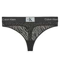 Ropa interior Mujer Strings Calvin Klein Jeans MODERN THONG Negro