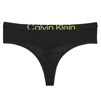 Ropa interior Mujer Tangas Calvin Klein Jeans MODERN THONG Negro