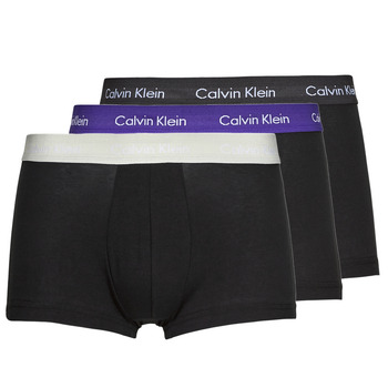 Ropa interior Hombre Boxer Calvin Klein Jeans LOW RISE TRUNK X3 Negro