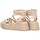 Zapatos Mujer Sandalias Etika 69788 Beige