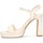 Zapatos Mujer Sandalias Etika 67227 Beige