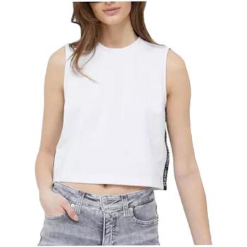 textil Mujer Camisetas manga corta Calvin Klein Jeans J20J220786 YAF Blanco