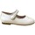 Zapatos Niña Bailarinas-manoletinas Titanitos 27345-24 Blanco