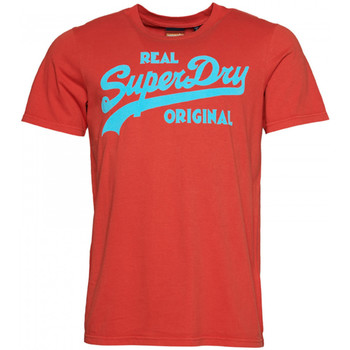 textil Hombre Tops y Camisetas Superdry Vintage vl neon Rojo