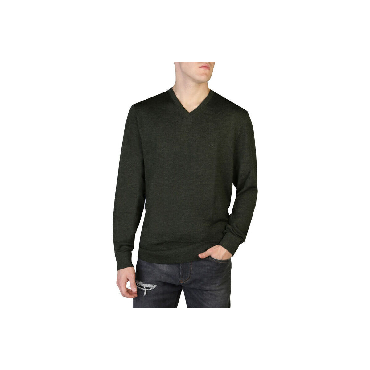 textil Hombre Jerséis Calvin Klein Jeans - k10k110423 Verde