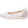 Zapatos Mujer Bailarinas-manoletinas Ara Sardinia Blanco