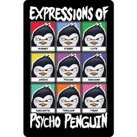 Casa Cuadros / pinturas Psycho Penguin GR6223 Negro
