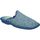 Zapatos Mujer Pantuflas Cosdam 4011 Azul